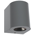 LED Outdoor Wandleuchte CANTO 2, IP44, 12W 3000K 500lm 2x120�, grau