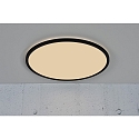 Nordlux LED Ceiling luminaire OJA 60, 38W, 2700K, 3000lm, IP20, black