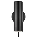 Nordlux design for the people by Nordlux Wandstrahler MIB 6, GU10 max. 8W, IP20, schwenkbar 90�, Schwarz