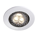 Nordlux Nordlux Einbaustrahler MIXIT, GU10, IP23, inkl. 2 Einbauringe, Stahl geb�rstet