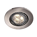 Nordlux Nordlux Einbaustrahler MIXIT, GU10, IP23, inkl. 2 Einbauringe, Stahl geb�rstet