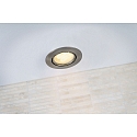 Nordlux Nordlux Einbaustrahler MIXIT, GU10, IP23, inkl. 2 Einbauringe, Stahl geb�rstet