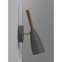 Nordlux Nordlux Wandstrahler PURE, GU10, IP20, grau