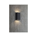 Nordlux Nordlux LED Au�enleuchte ROLD LED Wandleuchte, eckig, 2x 5W LED, 3000K, 750lm, IP44, schwarz