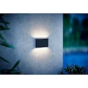 Nordlux Nordlux LED Outdoor luminaire KINVER Wall luminaire, 6W LED, 3000K, IP54, black