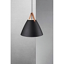 design for the people by Nordlux design for the people by Nordlux Pendelleuchte STRAP 48, 48cm, E27, IP20, Metall, schwarz