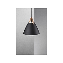 design for the people by Nordlux design for the people by Nordlux Pendelleuchte STRAP 48, 48cm, E27, IP20, Metall, schwarz