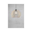 Nordlux Nordlux Pendant luminaire CHINO 40, E27, IP20, wood, brown