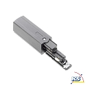 3-phase feeder GLOBALtrac� PULSE - XTSC 612 DALI controllable, left, grey