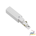 Zubeh�r f�r 3-Phasen Stromschiene GLOBALtrac� PULSE - Einspeisung XTSC 612, DALI steuerbar - Links, Wei�