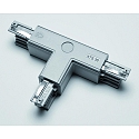 3-phase T-connector GLOBALtrac� PULSE - XTSNC 636 DALI controllable, right, external current conduction, grey