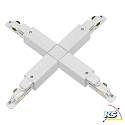 Zubeh�r f�r 3-Phasen Stromschiene GLOBALtrac� PULSE - Kreuzverbinder XTSNC 638, DALI steuerbar, Wei�