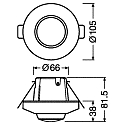 Ledvance DALI-2 SENSOR LS/PD C CI FS1 M