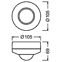 Ledvance DALI-2 SENSOR PD HB CM FS1 M