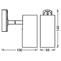 Ledvance TRACKLIGHT SPOT CYLINDER WT GU10