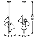 Ledvance DECOR TOKIO PENDANT 830 BK