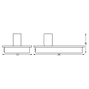 Ledvance DECOR WOOD TABLE TOUCH BK WD E27