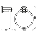 Ledvance BATHROOM HAND TOWEL HOLDER SENIP44