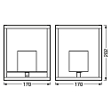 Ledvance DECOR NAIROBI TABLE BK WD E27
