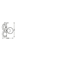 Ledvance DECOR MEMPHIS CEILING BK GD 3XG9
