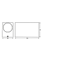 Ledvance ENDURA CLASSIC SQUARE UPDOWN WTGU10