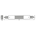 Ledvance TRACKLIGHT FLEXIBLE CONNECTOR BK