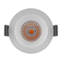 Ledvance downlight SP FIX P 8W 940 PS DIM IP44 WT rigid, with switch, multipower, set back IP44/IP20, white