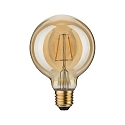 Paulmann Paulmann LED Vintage Globe 95, E27, gold, 1700K, 2,5W