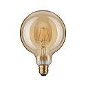 Paulmann LED Vintage Globe125, E27, 4W 1700K, Goldglas klar