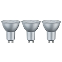 Paulmann LED 3-pack Reflector GU10 2700K 425lm, 6,5W