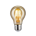Paulmann LED Vintage Lamp 6W, E27 gold, gold light, dimmable