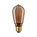 Paulmann Dekorative LED Edisonlampe ST64 INNER GLOW SPIRAL, E27, 4W 1800K 200lm, Goldglas