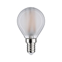 Paulmann LED Filament Tropfenform P45, 230V, E14, 5W 2700K 470lm, matt
