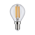 Paulmann LED Filament Tropfenform P45, 230V, E14, 6.5W 2700K 806lm, klar