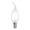 LED Filament Kerze Windsto�, 230V, E14, 2.6W 2700K 250lm, nicht dimmbar, satin