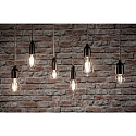 Paulmann LED Filament Kerze Windsto�, 230V, E14, 2.6W 2700K 250lm, nicht dimmbar, satin