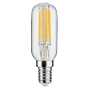 Paulmann LED Filament R�hre T25, 230V, E14, 4.8W 2700K 470lm, dimmbar, Glas klar