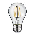 Paulmann LED Filament Birne A60, 230V, E27, 4.3W 2700K 470lm, nicht dimmbar, Glas klar