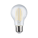 Paulmann LED Filament Lamp Pear A60, 230V, E27, 7.5W 2700K 806lm, dimmable, clear
