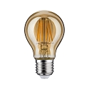 Paulmann LED Filament  Birne, 230V, E27, 6.5W 2500K 680lm, nicht dimmbar, Goldglas klar
