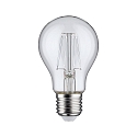 Paulmann LED Deko-Filament Birne BLAU NonDim, 230V, E27, 2.2W 1000K 40lm, Glas klar