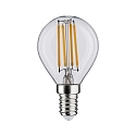 Paulmann LED Filament Tropfen P35, 230V, E14,  5W 2700K 432lm, 3-stufig dimmbar, klar