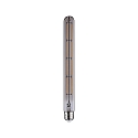 Paulmann LED Vintage 1879 Tube, Stablampen-Filament, E27, 8.8W 2500K 806lm, dimmbar, Rauchglas