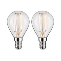 filament lamp drop FILAMENT P45 set of 2, switchable E14 2,7W 250lm 2700K CRI >80 