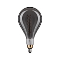 Paulmann LED Filament BIG DROP, Doppel-Spiral, � 16cm / L 30cm, 230V, E27, 7W 1800K 200lm, dimmbar, Rauchglas