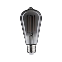 Paulmann LED Filament Edisonlampe ST64 VINTAGE 1879, 230V, E27, 7.5W 1800K 320lm, dimmbar, Rauchglas
