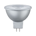 LED Stiftsockel-Reflektorlampe, 12V, GU5.3, 6.5W 4000K 445lm 800cd 36�, dimmbar, Chrom matt