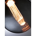 Paulmann LED Globelampe G125 INNER GLOW ARC E27, 3,5W, 1800K, 80lm, smoke