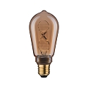 Paulmann LED Lampe ST64 INNER GLOW HELIX E27, 3,5W, 1800K, 180lm, gold
