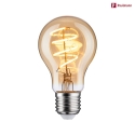LED Birnenlampe, E27, 5W, 2500K, 250lm, dimmbar, gold